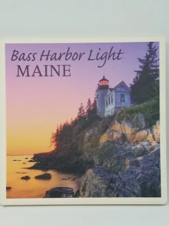 Bass Harbor Light Maine Coaster