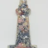 Lighthouse Crushed Mussel And Lobster Shell Ornament