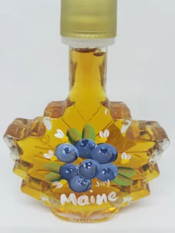 Maple Syrup With Blueberry Painted Glass 1.7 Oz