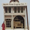 North Pole Engine Firehouse Ginger Cottage