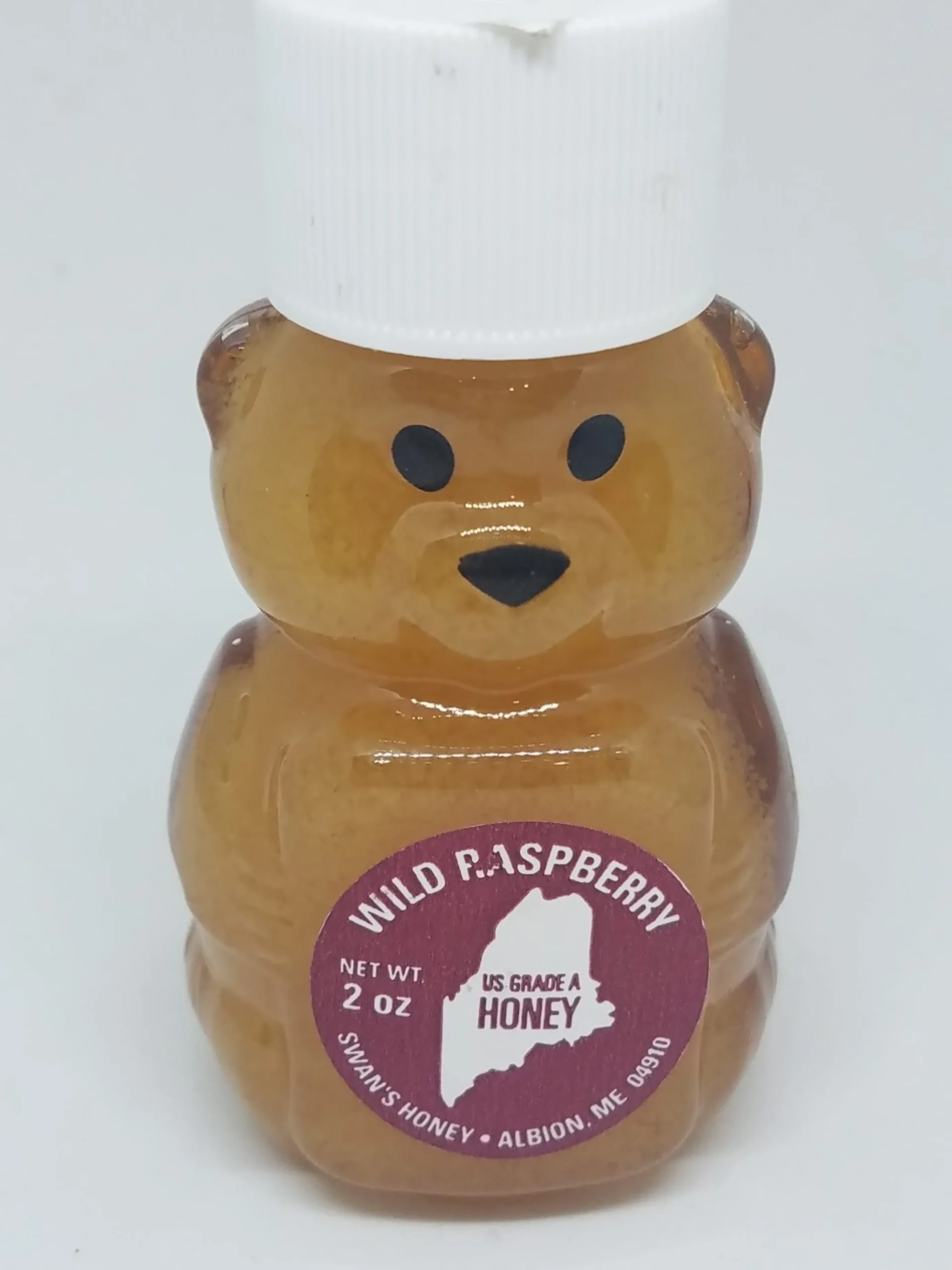Wild Raspberry Honey Bear 2 Oz